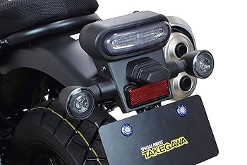 SP武川 カワサキ W800 LEDテールランプ(スモークレンズ) W800 LEDテールランプキット SP武川（TAKEGAWA） : バイク